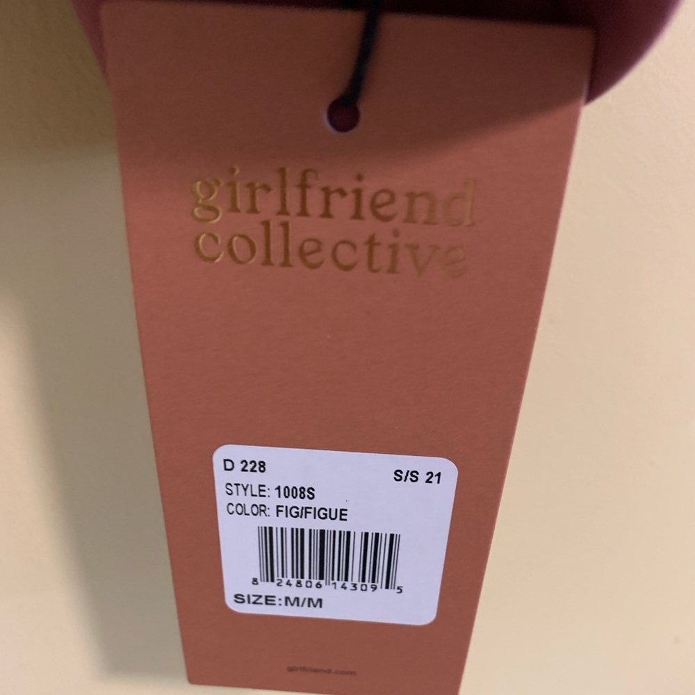 Girlfriend Collective Fig bra top